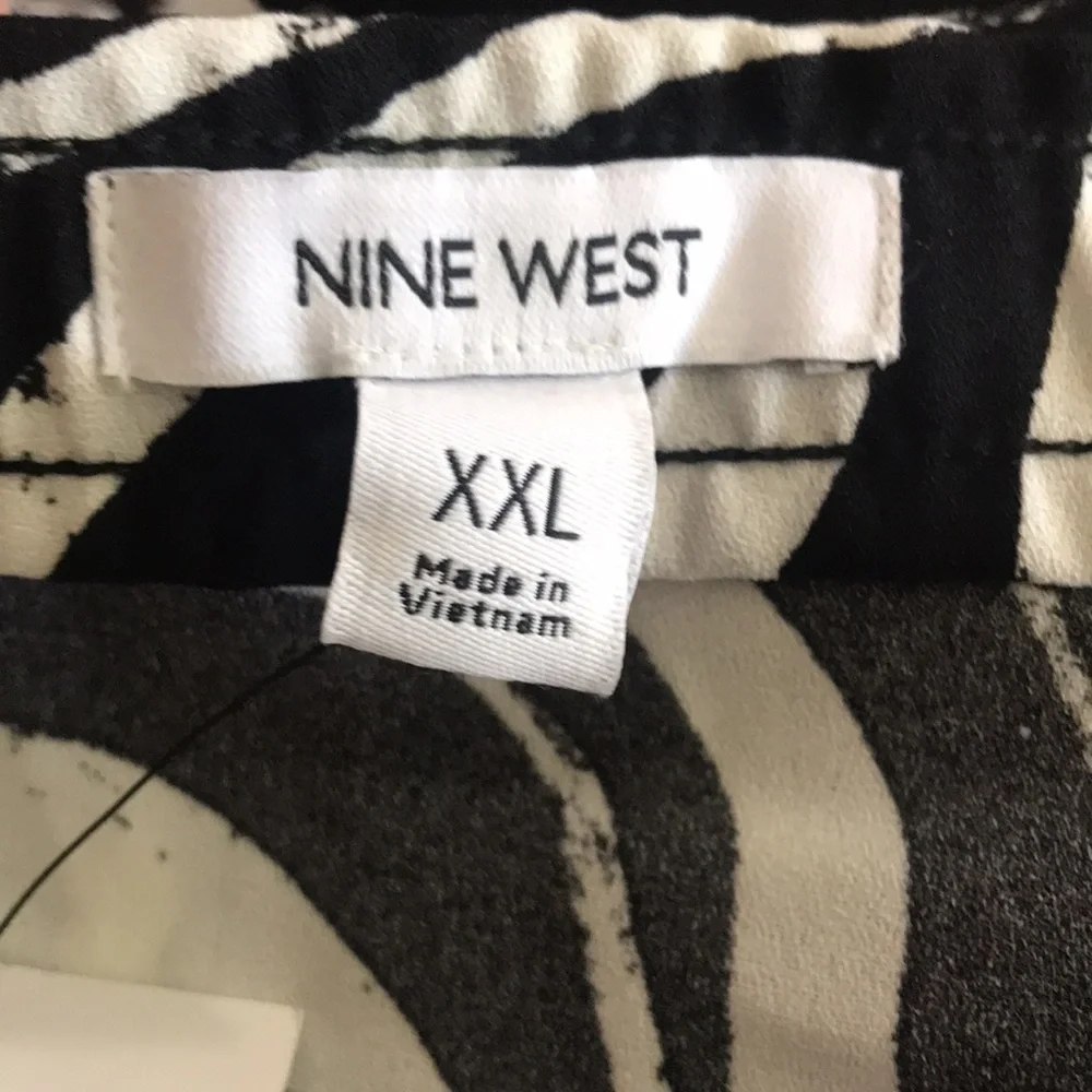 NEW Nine West Side Ruched Midi Skirt.‎ XXL